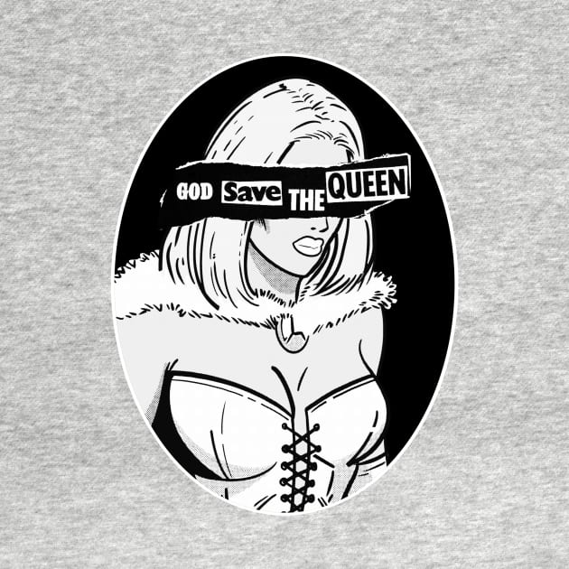 God Save The (White) Queen by dumb stuff, fun stuff